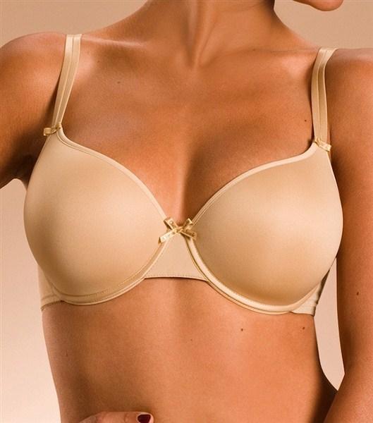 NWTD Chantelle 34A Basic Invisible Memory Foam T-Shirt Bra 1241 127209
