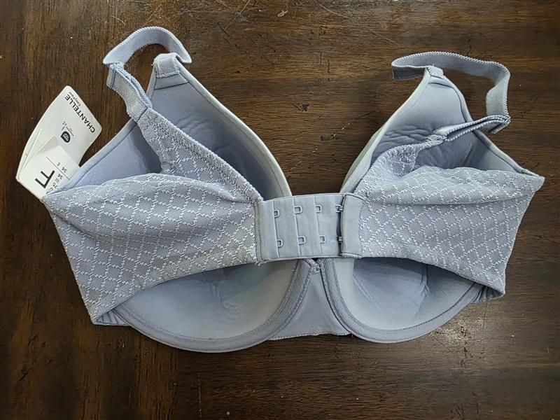 NWT Chantelle 34DDD Norah Chic T-Shirt Bra 16M6 LT Blue 127214