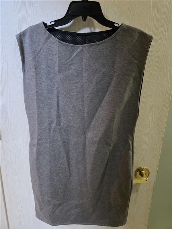 NWT NY&C Gabrielle Union S Gray Sheath Sleeveless Tank Dress 127238