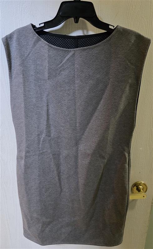NWT NY&C Gabrielle Union S Gray Sheath Sleeveless Tank Dress 127238