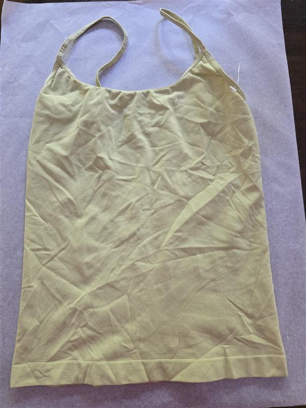 NWOT Last Tango OS Seamless Tank Top Spaghetti Strap Green 127260