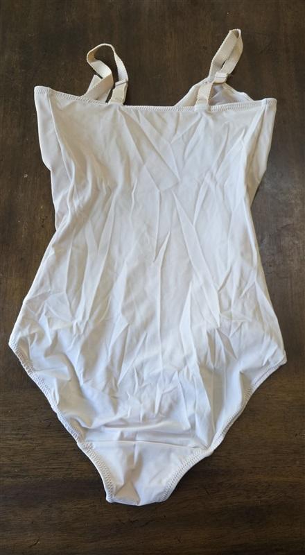 NWT Wacoal 36DDD Visual Effects Moderate Minimizing Bodysuit 801210 Beige 127293