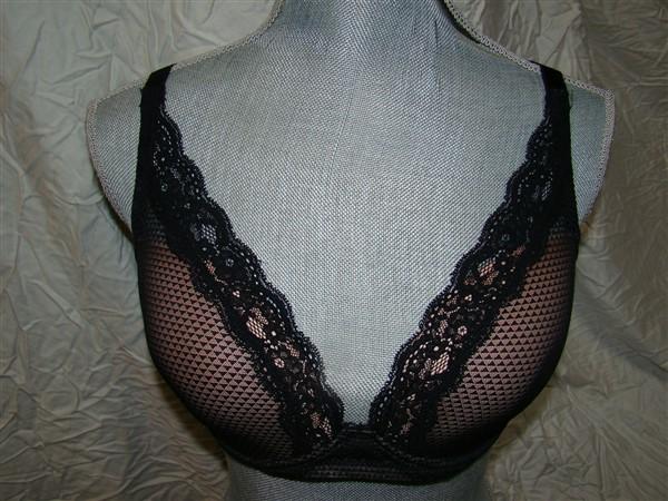 NWOT Passionata Chantelle 30DDDD Brooklyn Lace Plunge T-Shirt Bra 5701 127303
