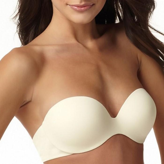 NWTD Warners 36D This is Not a Strapless Bra Ivory Bra 01693 127304