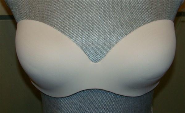 NWTD Warners 36D This is Not a Strapless Bra Ivory Bra 01693 127304
