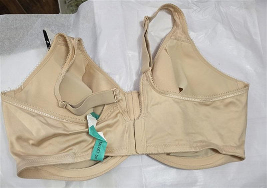 NWT Wacoal 46C Basic Beauty Contour Spacer Bra 853192 Beige 127327