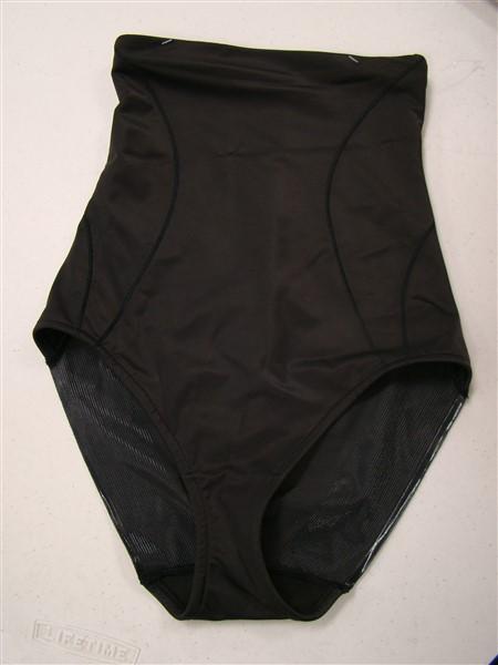 NWOT Naomi & Nicole M Inside Magic High-Waist Brief 7925 Blk 127329