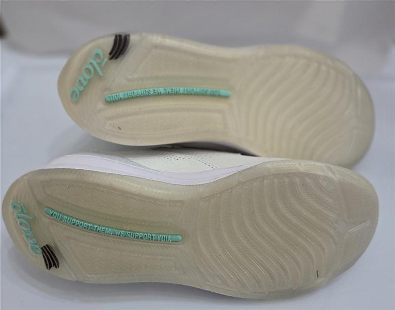 PO Clove 7.5 Classic White Nursing Tennis Slip Resistant Shoes 127390