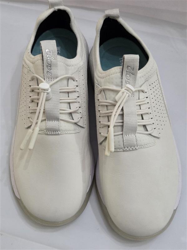 PO Clove 7.5 Classic White Nursing Tennis Slip Resistant Shoes 127390