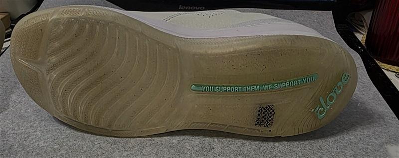 PO Clove 7.5 Classic White Nursing Tennis Slip Resistant Shoes 127390