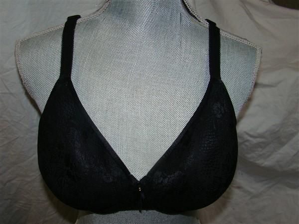 NWT Wacoal Clear & Classic 34G Contour Convertible T-Shirt Bra 853244 Blk 127393