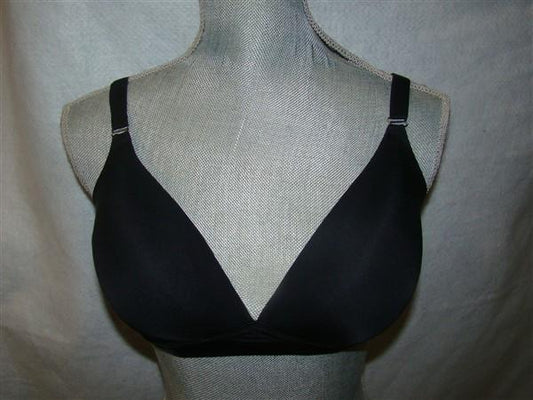 NWOT Vanity Fair 36D Fits You Perfectly Wireless Bra 72250 Black Bra 127413