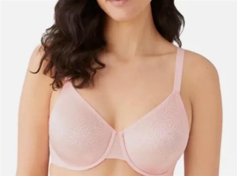 NWT Wacoal 34DD Back Appeal Underwire Bra 855303 Pink 127439