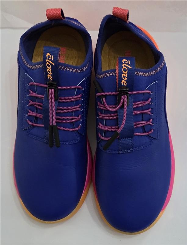 NWOT Clove 5 Classic Nebula Purple Pink Ltd Ed Nursing Tennis Shoes 127449