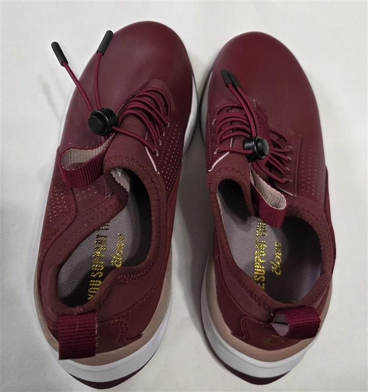 NWOT Clove 6.5 Classic Burgundy Wine Nursing Tennis Slip Resistant Shoes 127458
