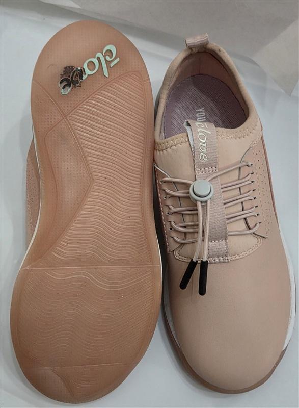 NWOT Clove 8 Classic Pink & Gray Nursing Tennis Slip Resistant Shoes 127463