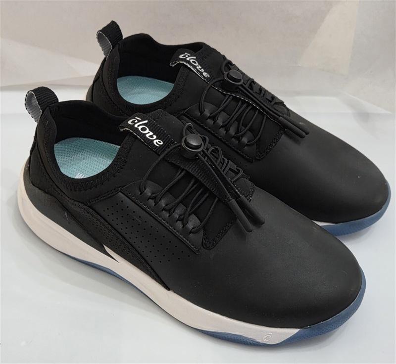 NWOT Clove 6.5 Classic Night Shift Nursing Tennis Shoes Black Blue White 127471