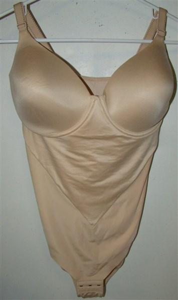 NWPT Flexees 38DD Comfort Devotion Extra Coverage Bodybriefer 1056 Beige 127519