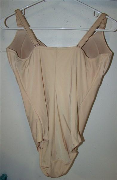 NWPT Flexees 38DD Comfort Devotion Extra Coverage Bodybriefer 1056 Beige 127519