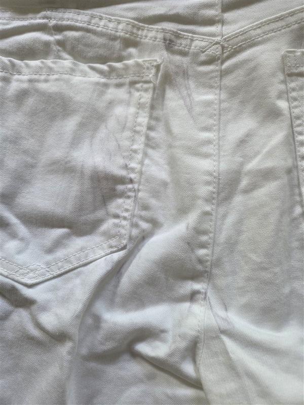 NWTD Democracy 14 "Ab"solution® Booty Lift Straight Leg White Jeans 127559