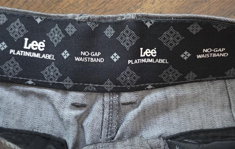NWOT Lee 16 Medium Flex Motion Trouser Pants Mid Rise Fit Black 127566