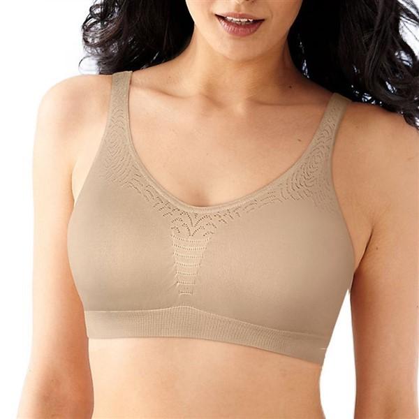 NWOT Bali XL Bra Comfort Revolution Microfiber Crop Top 103J Taupe 127589