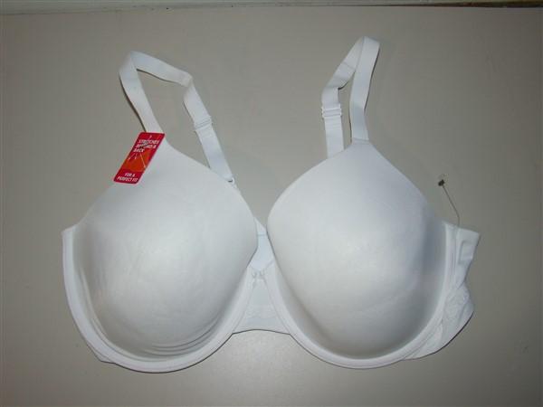 NWTD Warner's 40C Your Bra Underwire Contour Bra 1536 White 127595