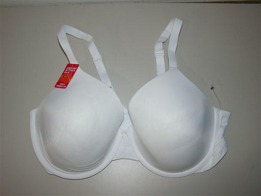 NWTD Warner's 40C Your Bra Underwire Contour Bra 1536 White 127595