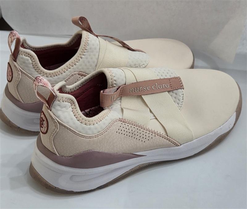 NWOT Clove 9 Classic Nurse Clara Nursing Tennis Slip Resistant Shoes Pink 127628