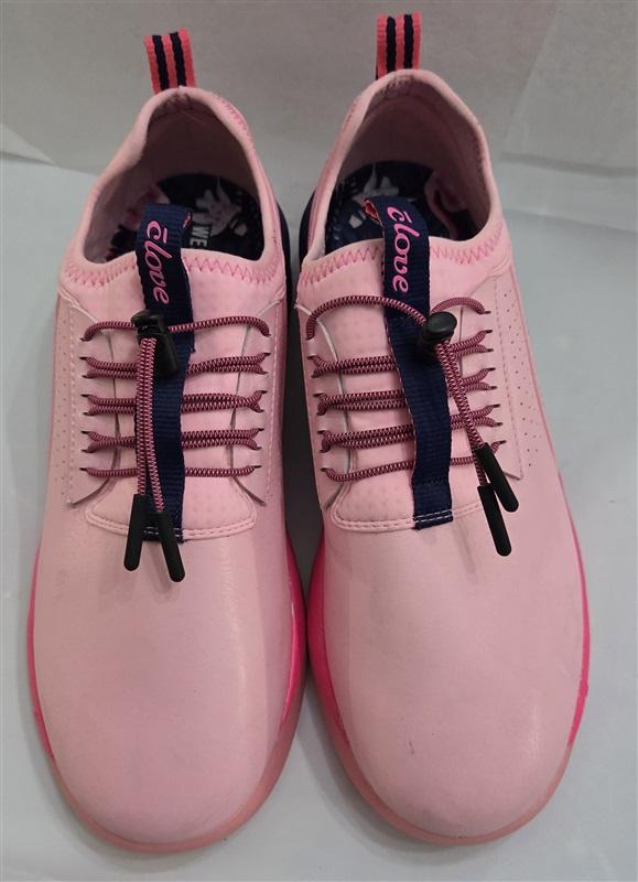 NWOT Clove 8.5 Classic Nursing Slip Resistant Shoes Night Flamingo Pink 127643