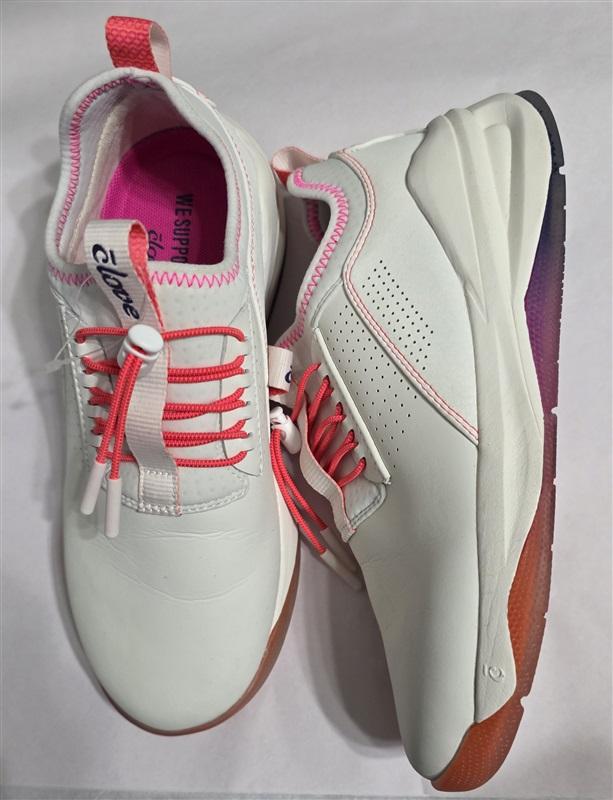 NWOT Clove 6.5 Classic Gradient Pink Nursing Tennis Slip Resistant Shoes 127648