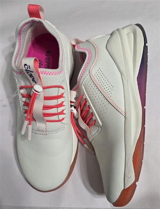 NWOT Clove 6.5 Classic Gradient Pink Nursing Tennis Slip Resistant Shoes 127648