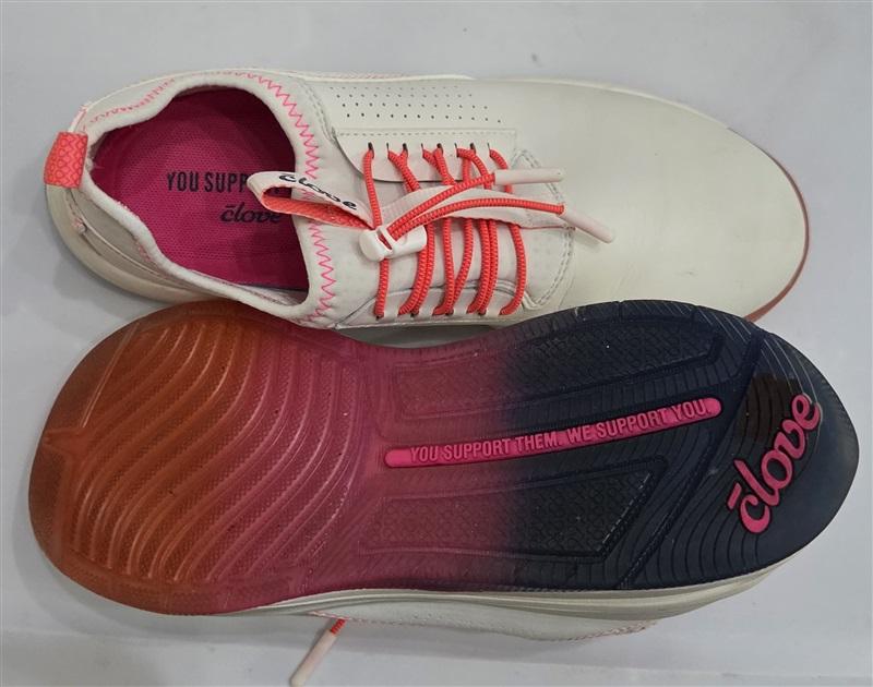 NWOT Clove 8 Classic Gradient Pink Nursing Tennis Slip Resistant Shoes 127649