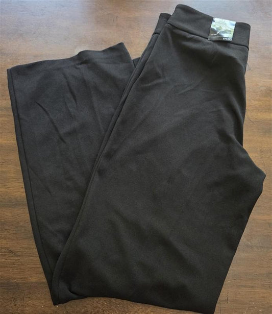 NWT INC 10 High Rise Side Zip Black Pants 127705