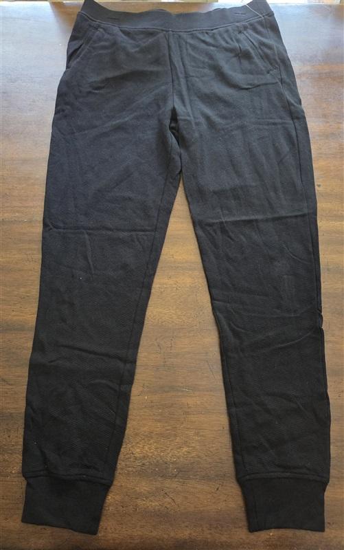 NWT ATM LG Anthony Thomas Melillo FRENCH TERRY SWEATPANTS Black 127708
