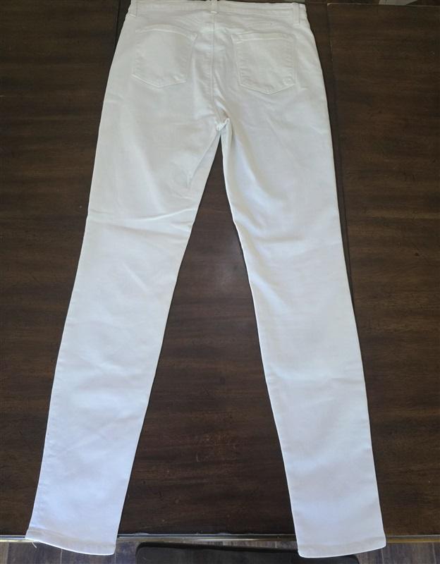 NWOTD J Brands 31 Skinny White Jeans Ankle 127721