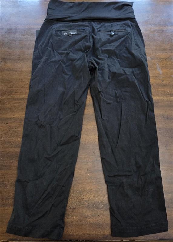 NWT Liverpool LG the Trouser Maternity Pants Black 127732