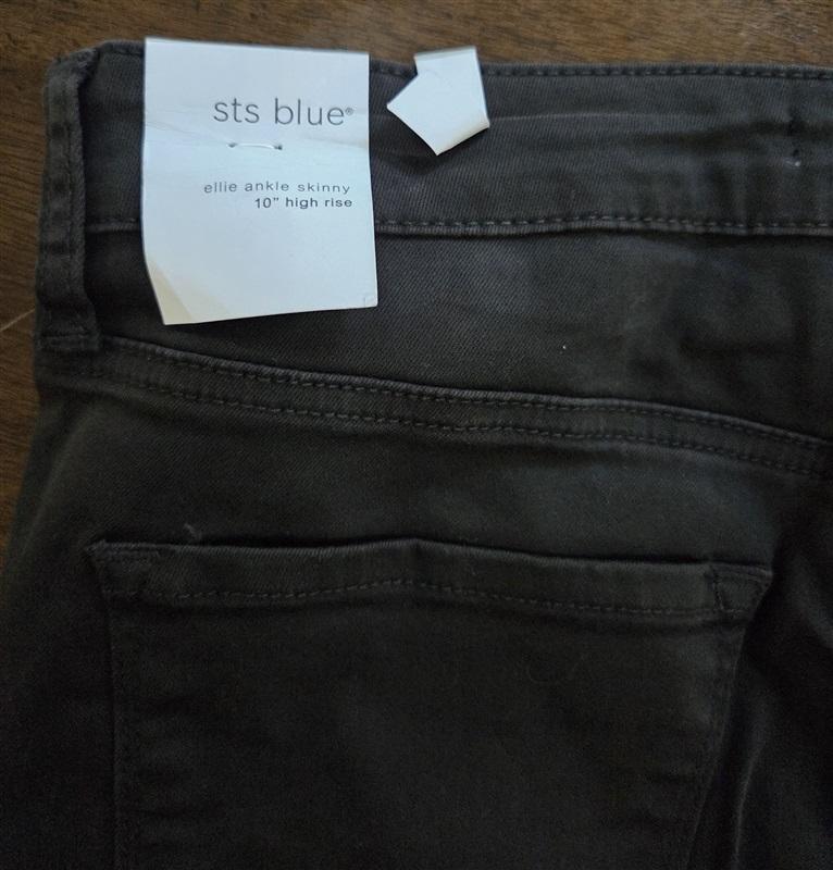 NWT sts Blue 30 Ellie High-RISE ANKLE SKINNY Black 127756