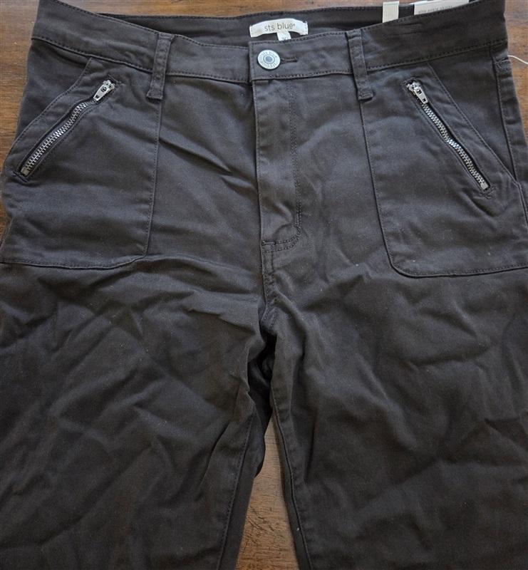 NWT sts Blue 30 Ellie High-RISE ANKLE SKINNY Black 127756