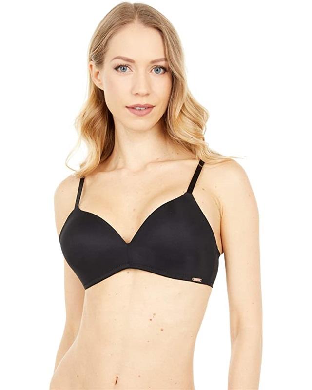 NWT Le Mystere 36DDD Sheer Seduction Wireless Bra 5325 Black 127781