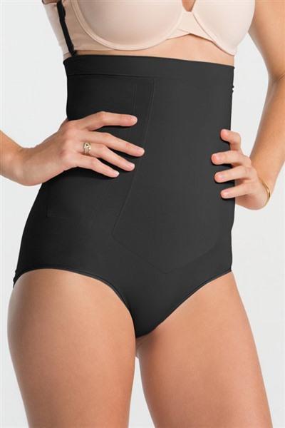 NWT SPANX Medium Oncore High-Waist Brief SS1815 Black 127790
