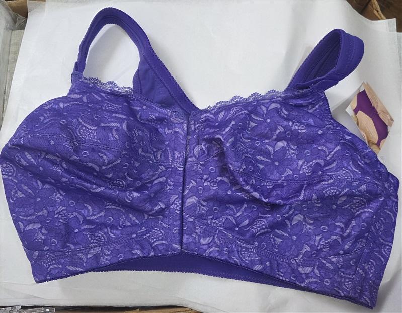 NWT Comfort Choice 40G Posture Support Soft Cup Bra Purple 127812