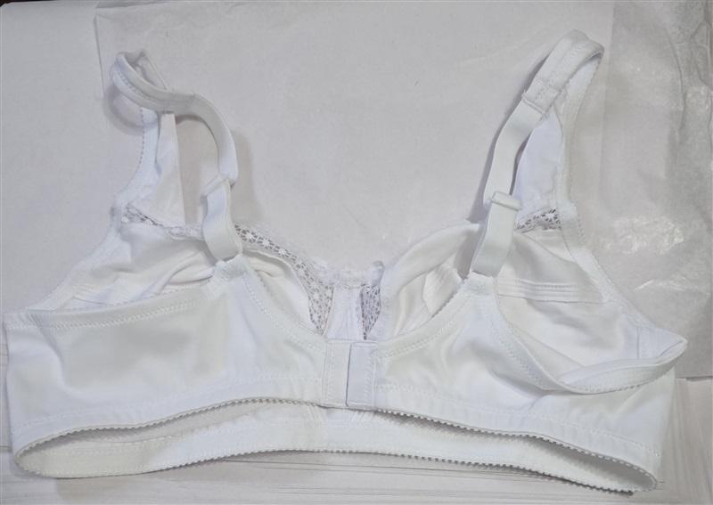 NWOT Exquisite Form 46D Fully Women's Cotton Soft Cup Bra 5100535 Beige 127881