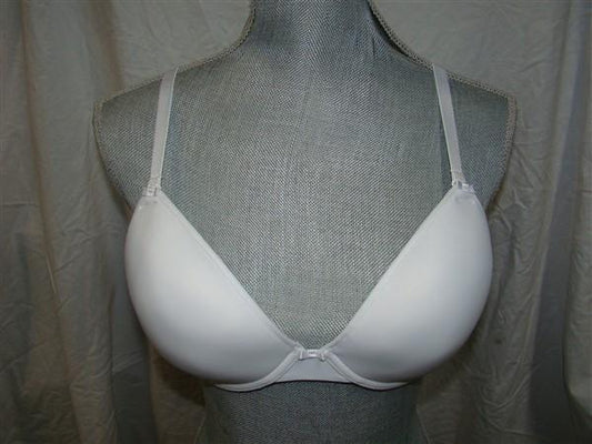 NEW Chantelle 38C Basic Invisible 3296 Backless Push Up Bra White 127893