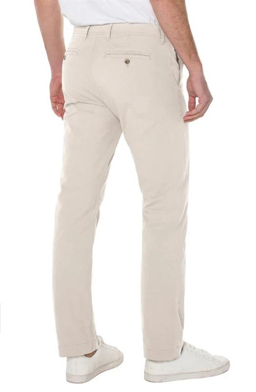 NWT Liverpool 33x30 Modern Twill Chino Pants Limestone Tan 127922