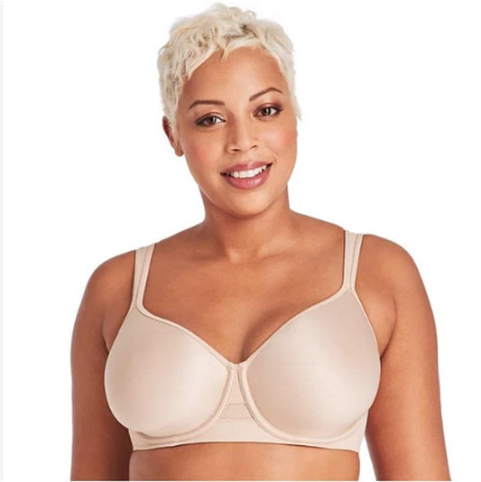NWOT Bali 36DDD Passion Comfort Minimizer Underwire Bra DF3490 Beige 127926