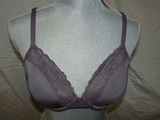NWOT Natori Hidden Glamour Bra 36DDD Gray 736044 Lace 127931