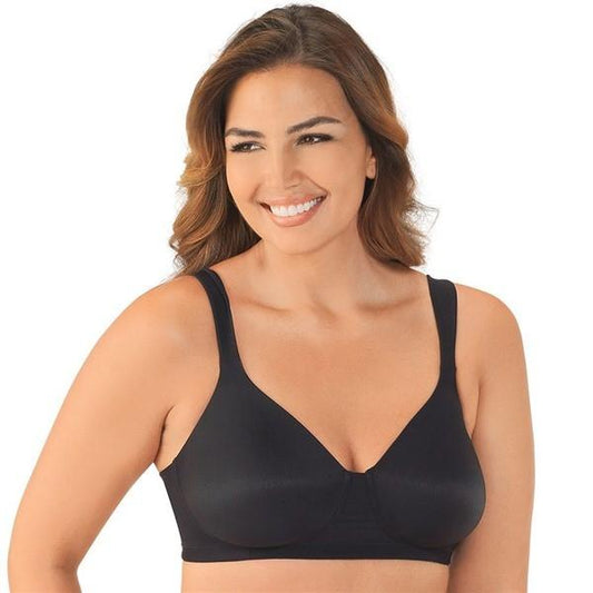 NWOT Vanity Fair 38DD Cooling Touch Wirefree Bra 71355 Black 127951