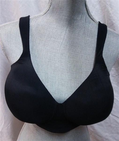 NWOT Vanity Fair 38DD Cooling Touch Wirefree Bra 71355 Black 127951