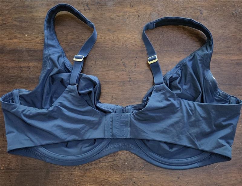NWOTD CUUP 42E The Scoop Blue Microfiber Underwire Bra 127968